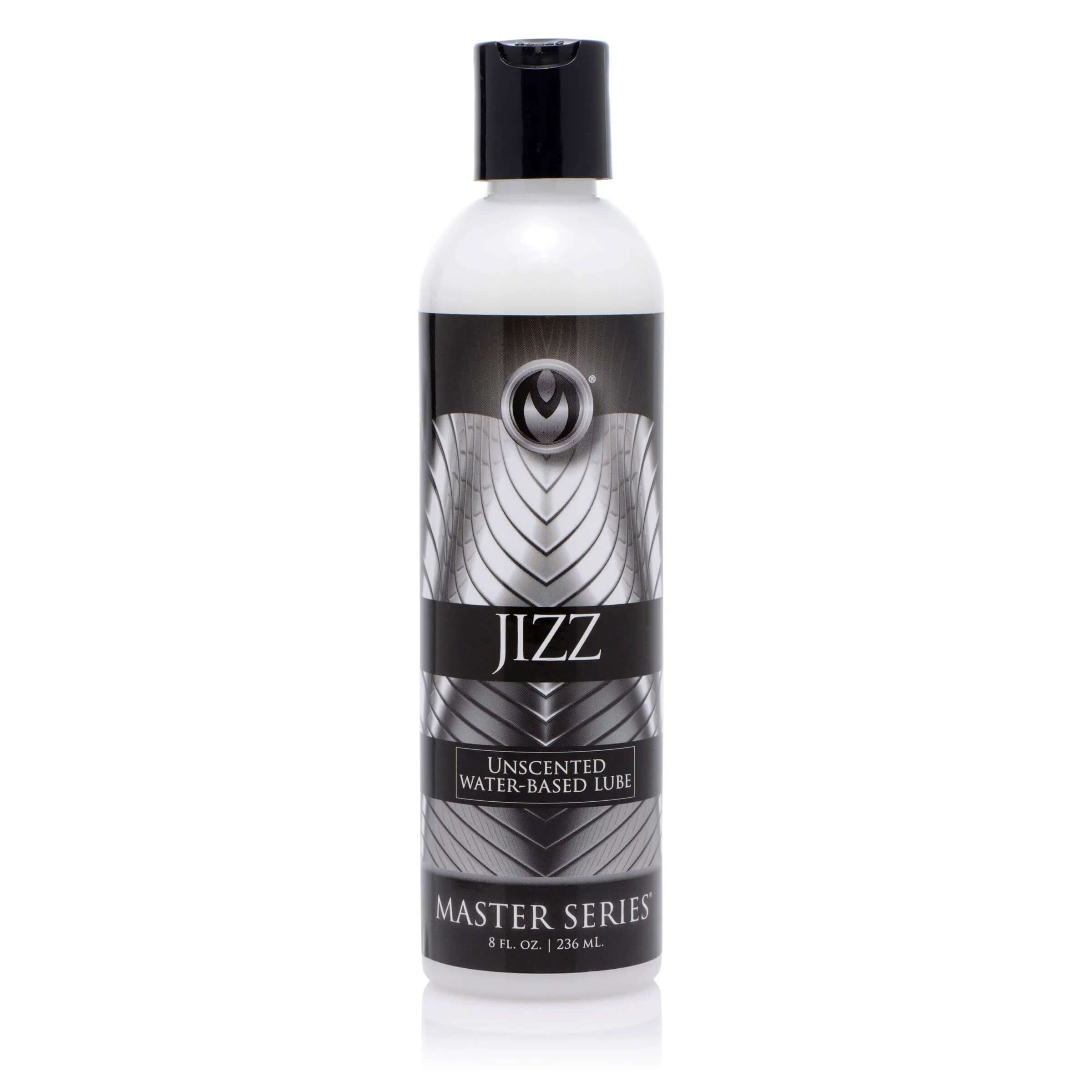 Jizz Unscented Water-Based Lube 8 Oz Bottle by Master Series