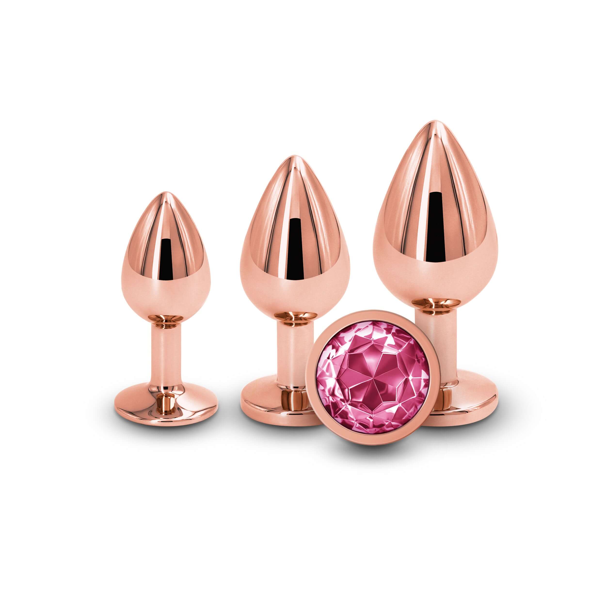 Rear Assets Trainer Kit - Rose Gold: Graduated Pleasure in Elegant Style