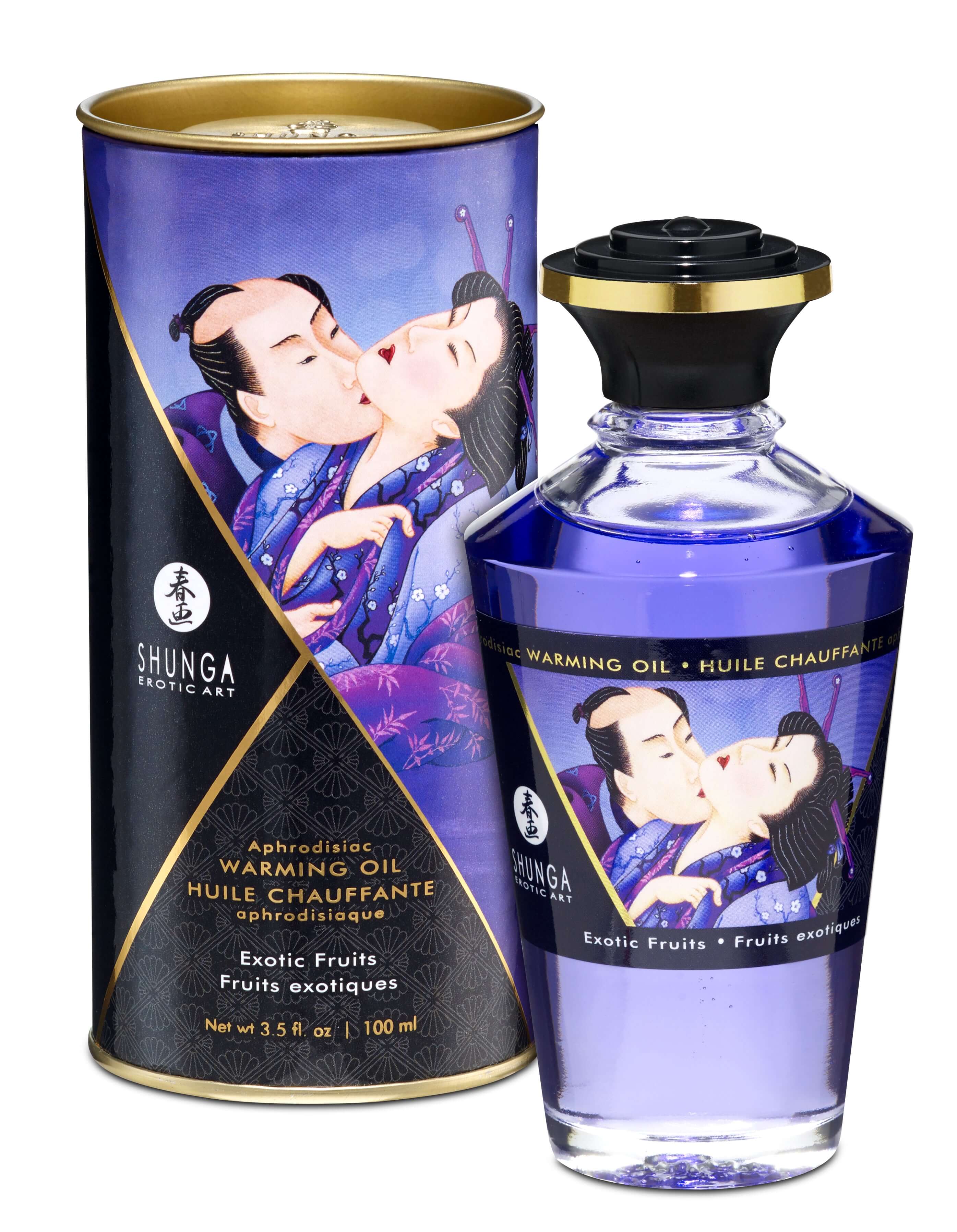 Shunga Aphrodisiac Warming Oil - Exotic Fruits