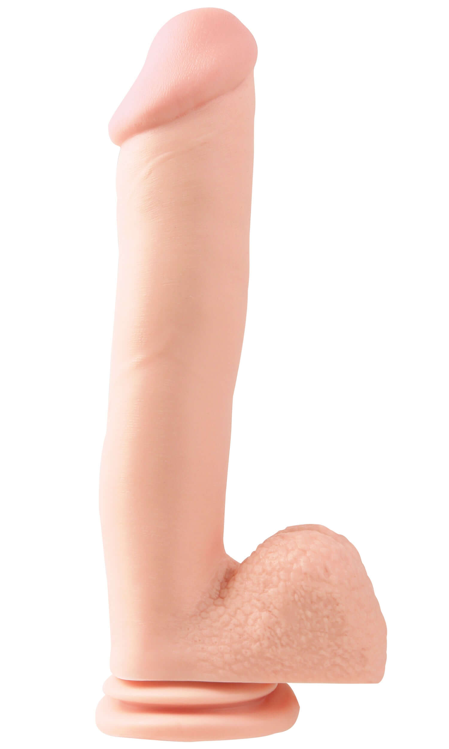 Basix Rubber Works 12 Inch Suction Cup Dong