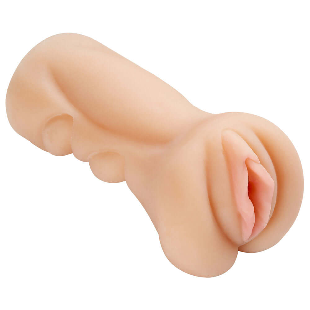 Cloud 9 Personal Pocket Pussy Stroker in flesh color, featuring a realistic feel and ribbed tunnel for enhanced pleasure.
