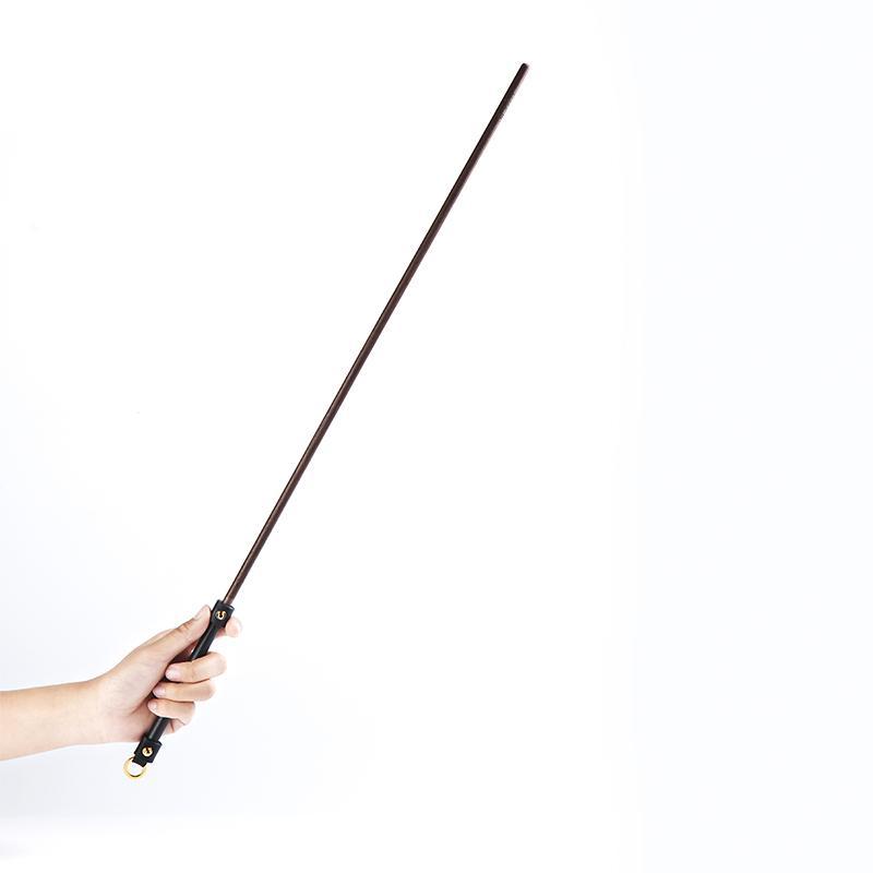 Luxury Leather and Walnut Spanking Stick by UPKO