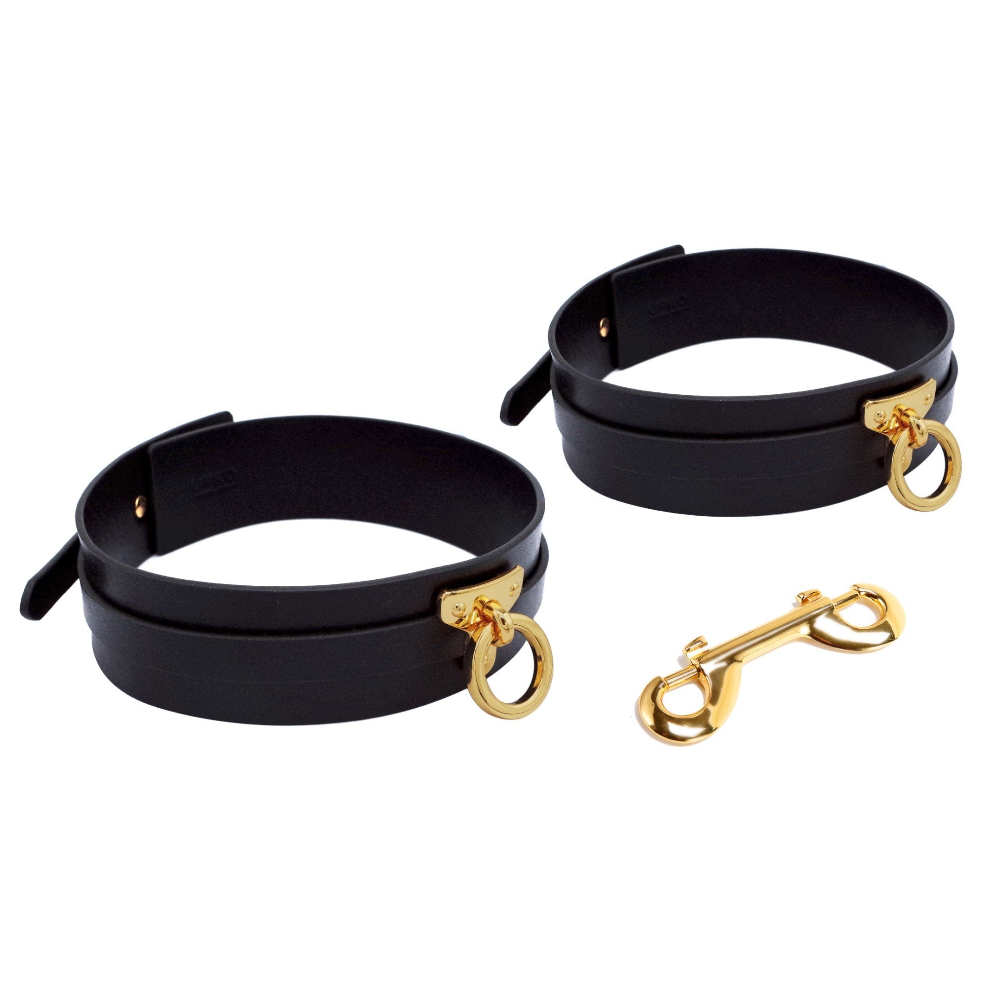 Luxury Italian Leather Thigh Cuffs by UPKO