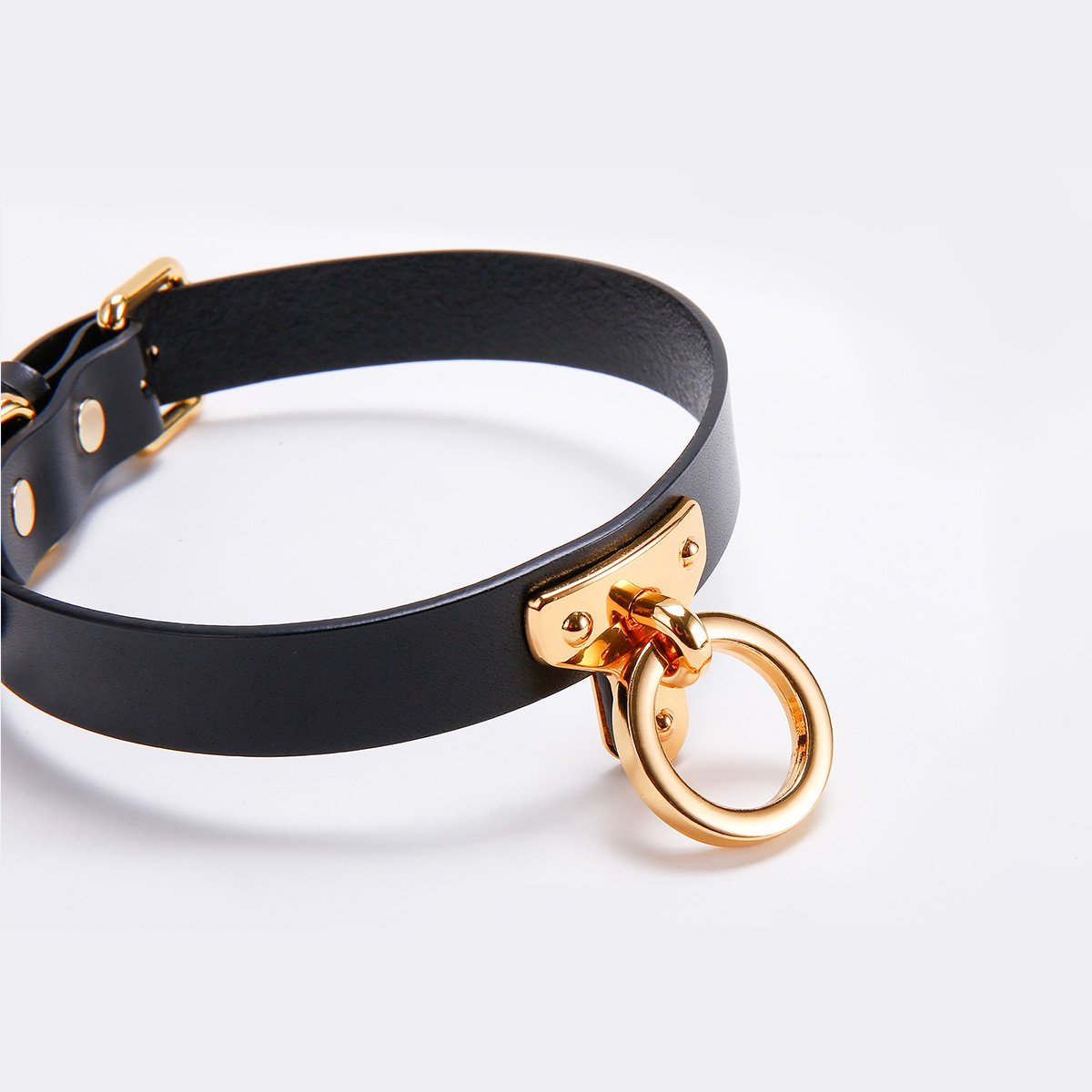 Luxury Italian Leather Cosplay Choker from UPKO