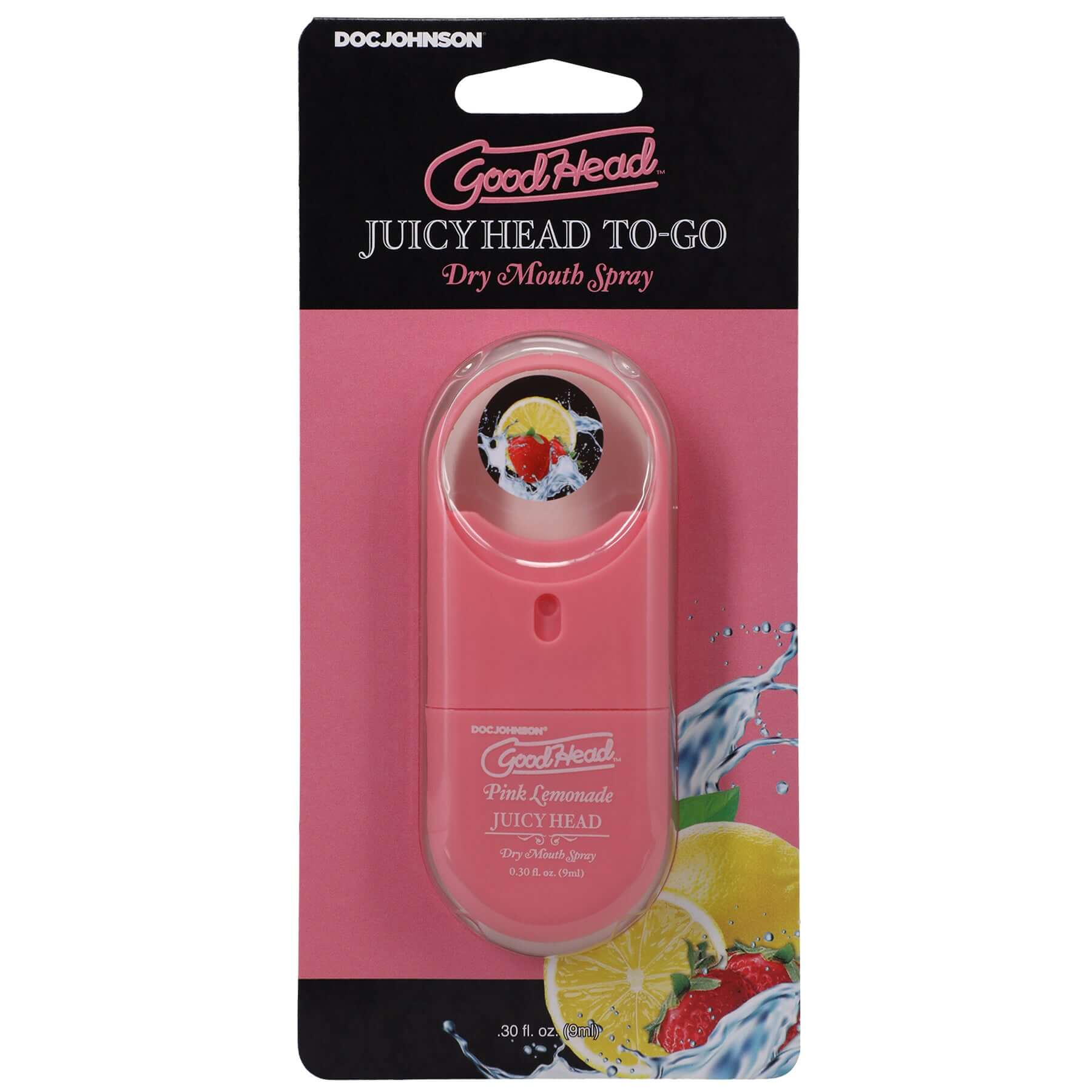 Goodhead Juicy Head Dry Mouth Spray 0.3 Oz Pink Lemonade
