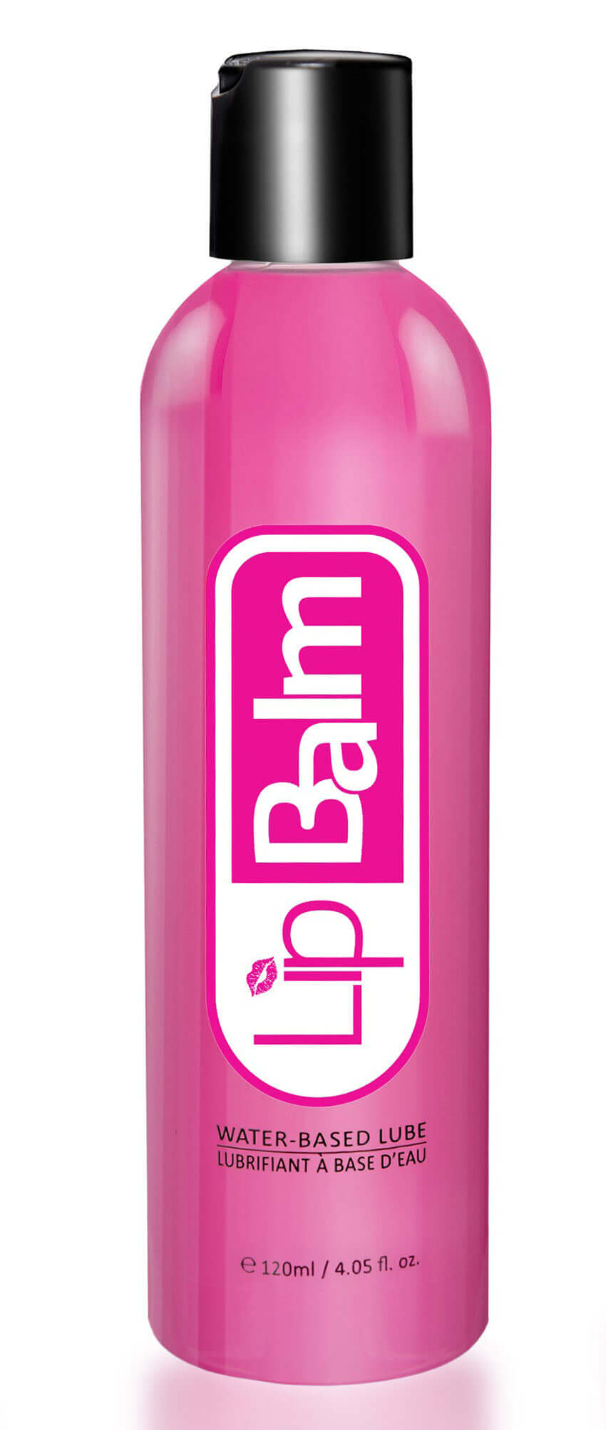 Fuck Water Lipbalm Water-Based Lubricant 120 ml in a vibrant pink bottle for smooth glide and comfort.