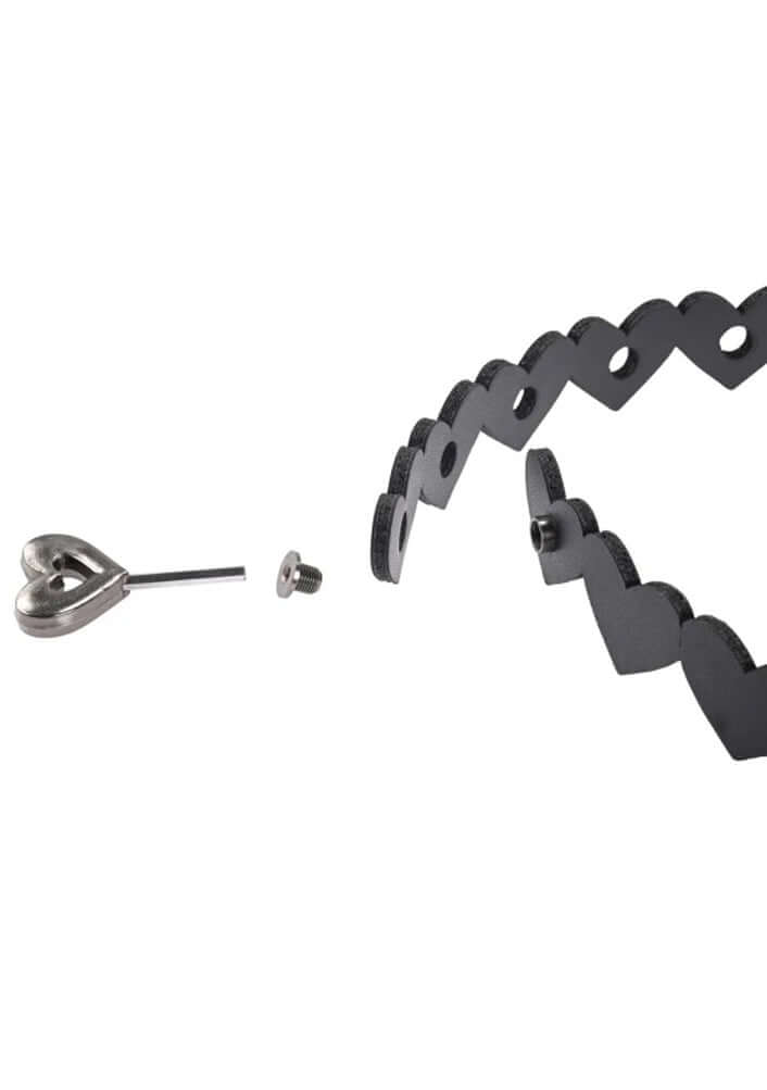 Heart Day Collar - Black-0