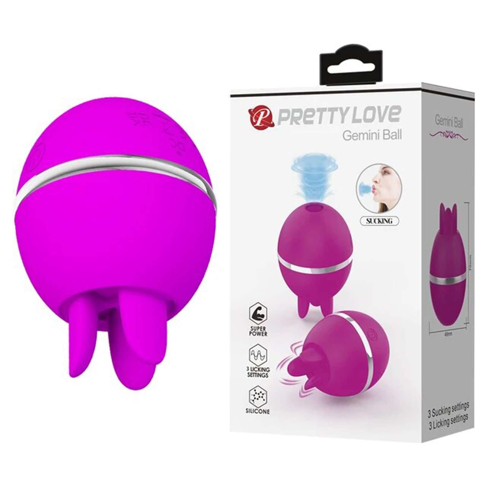 Pretty Love - Gemini Ball - Fuchsia-3