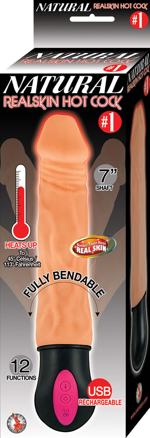 Natural Realskin Hot Cock #1 - Flesh-1