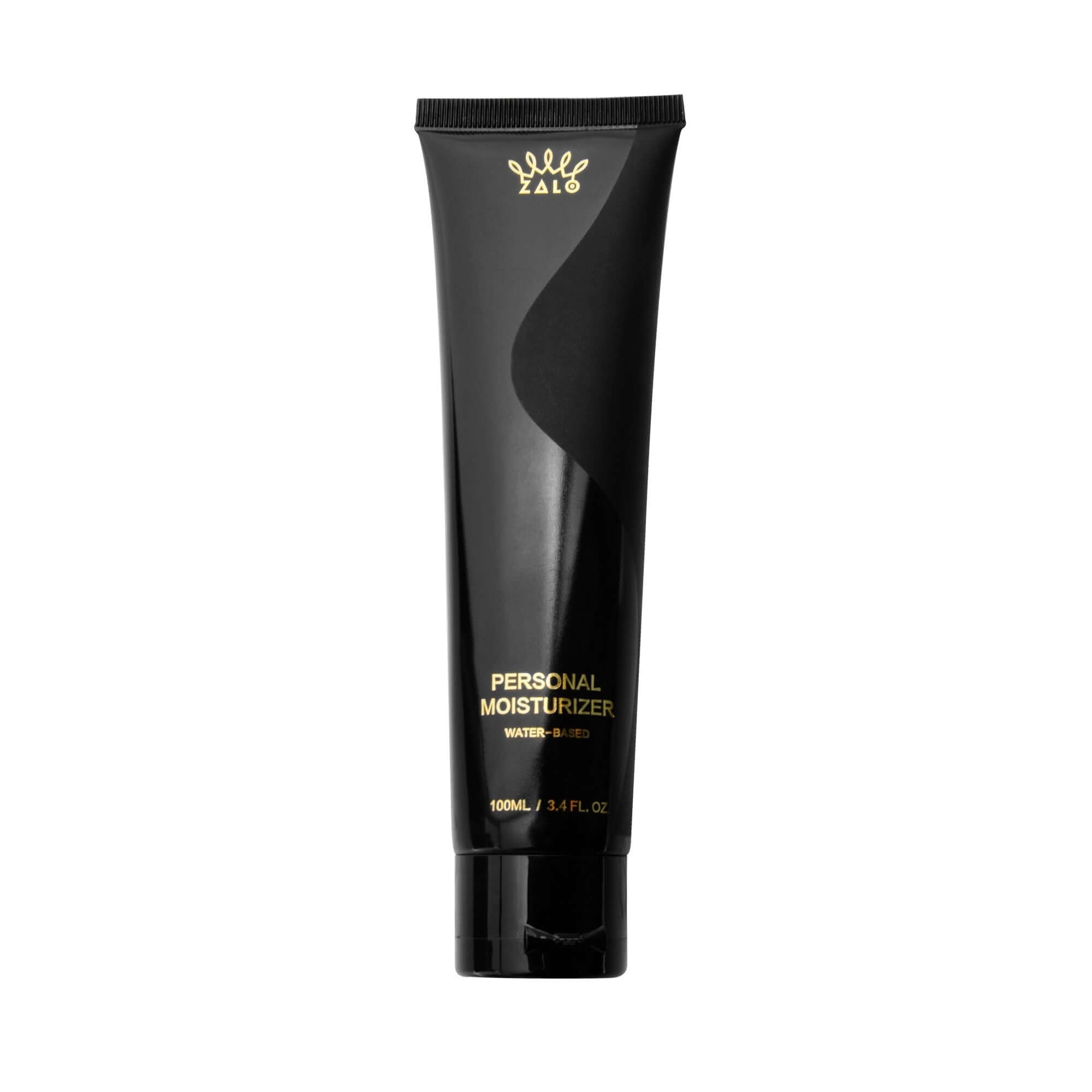 ZALO Personal Moisturizer Water-Based 100ml Tube in black packaging.
