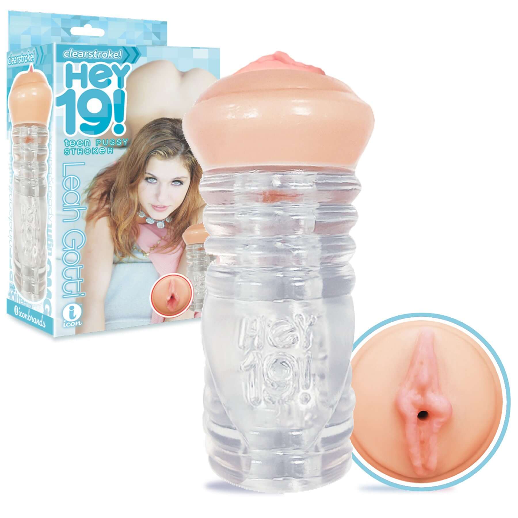 Hey 19 - Clear Stroker - Leah Gotti-0