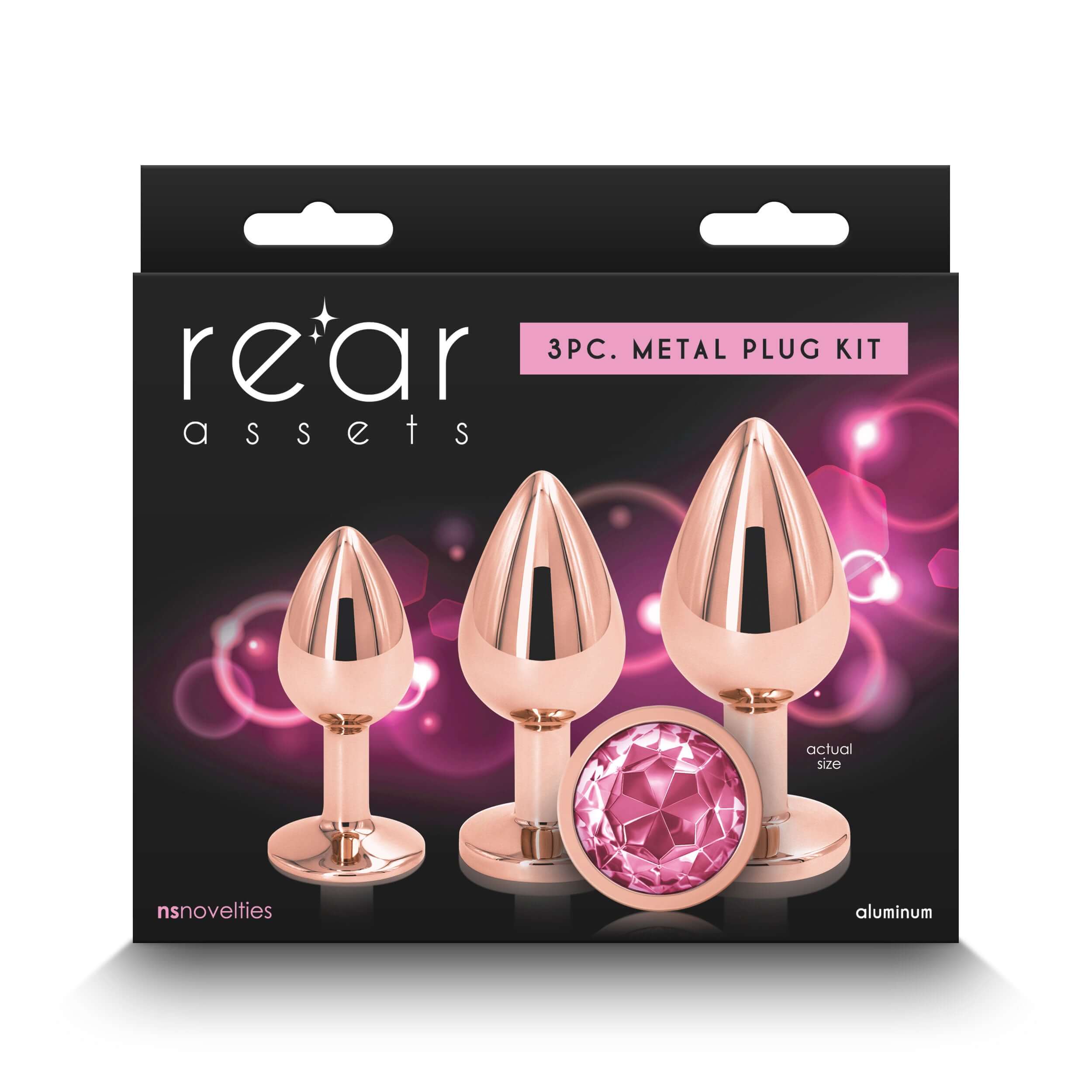 Rear Assets Trainer Kit - Rose Gold: Graduated Pleasure in Elegant Style