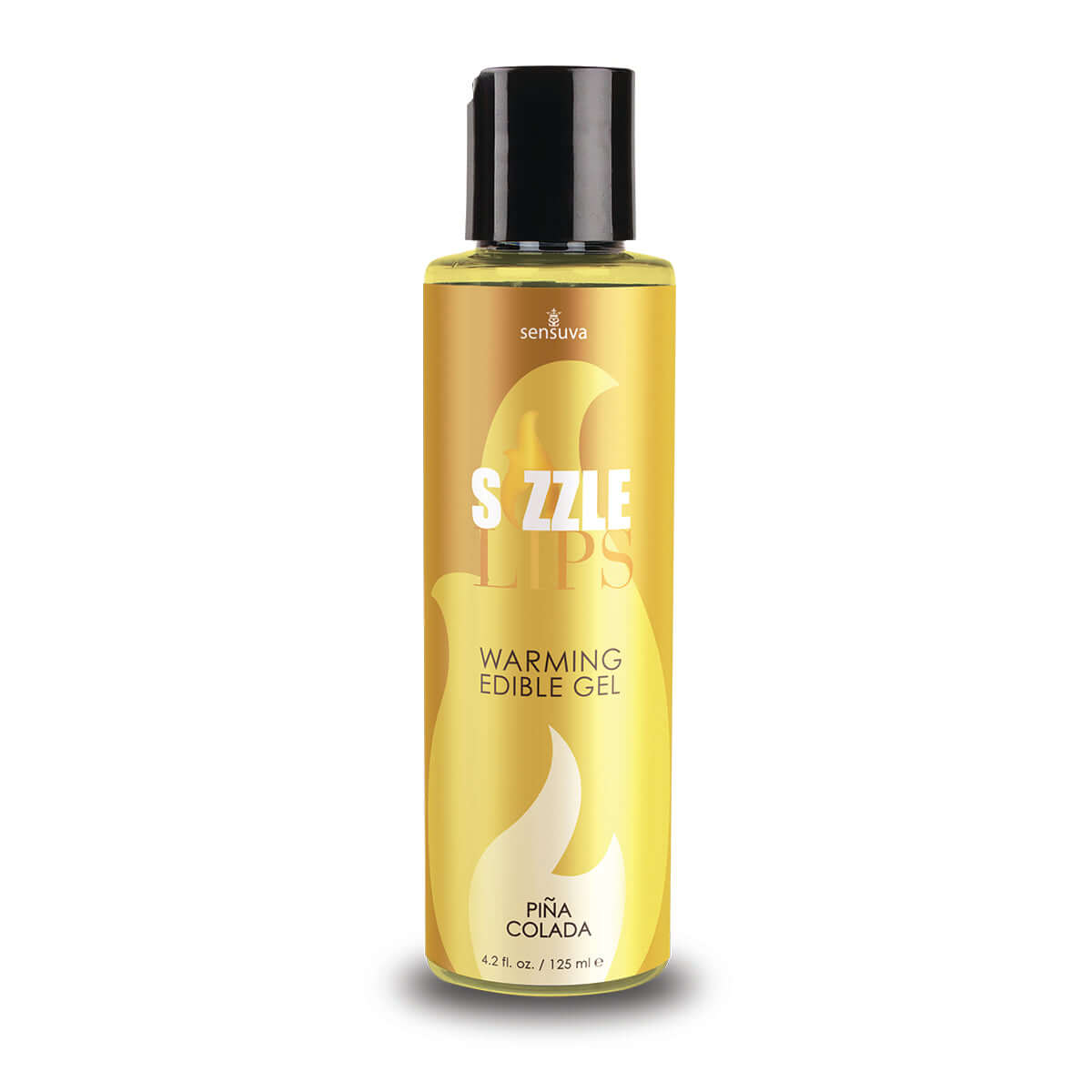 Sizzle Lips Warming Edible Gel Pina Colada 4.2 Oz