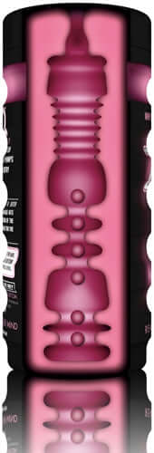 Deep Throat ZOLO Cup Stroker showcasing its ergonomic design and internal texture for enhanced stimulation.