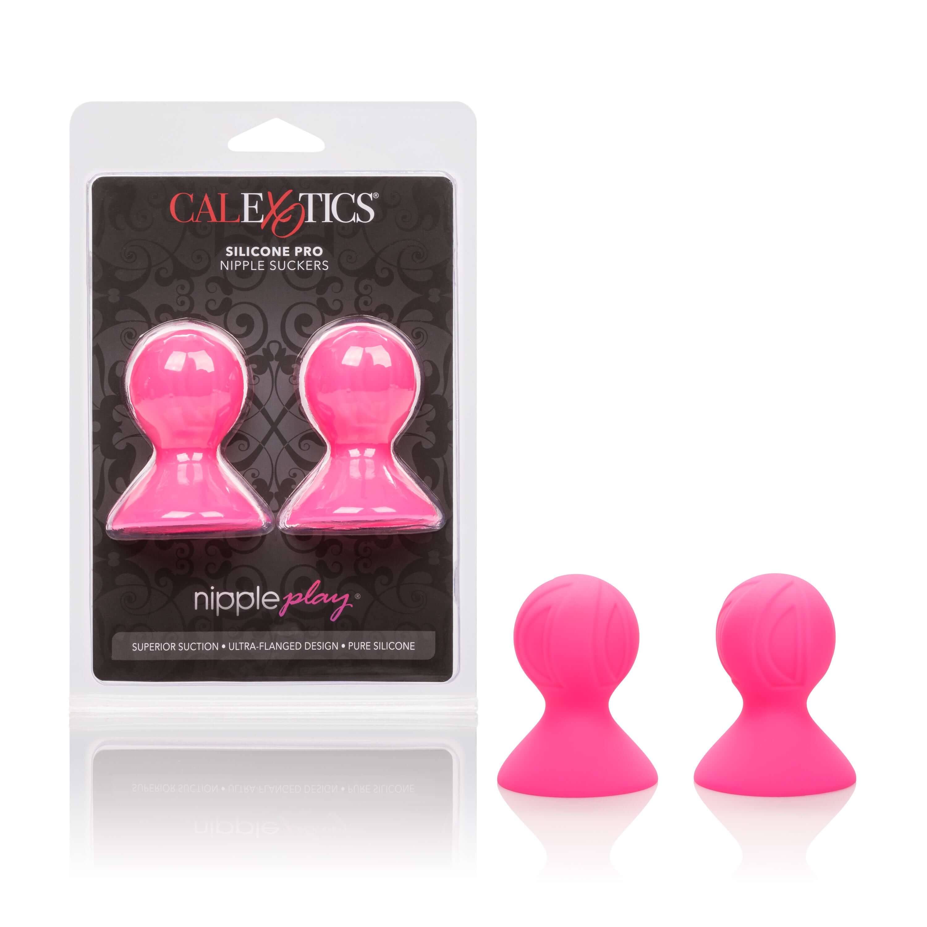 Nipple Play Silicone Pro Nipple Suckers - Pink-1
