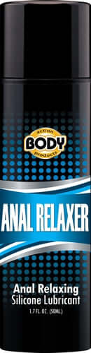 Body Action Anal Relaxer Silicone Lubricant 1.7 Oz