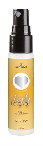 Deeply Love You Throat Relaxing Spray Butter Rum 1 Oz