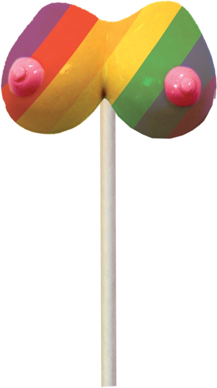 Rainbow Boobie Pops 1.48 Oz