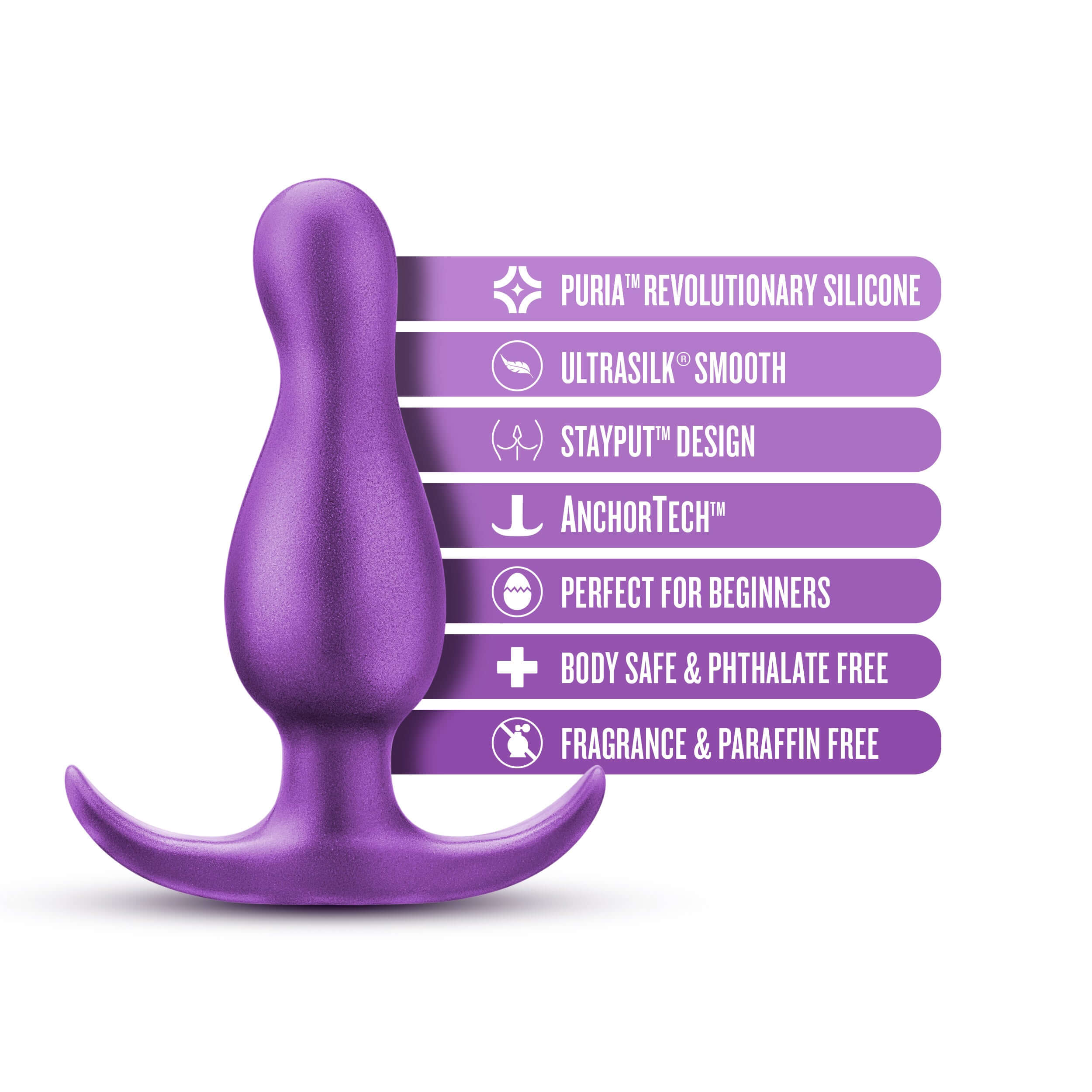Anal Adventures Matrix - Quantum Plug - Galactic Purple-0