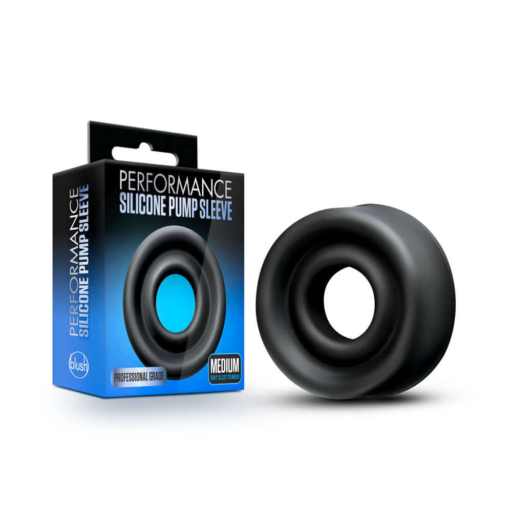 Performance - Silicone Pump Sleeve - Medium - Black-0