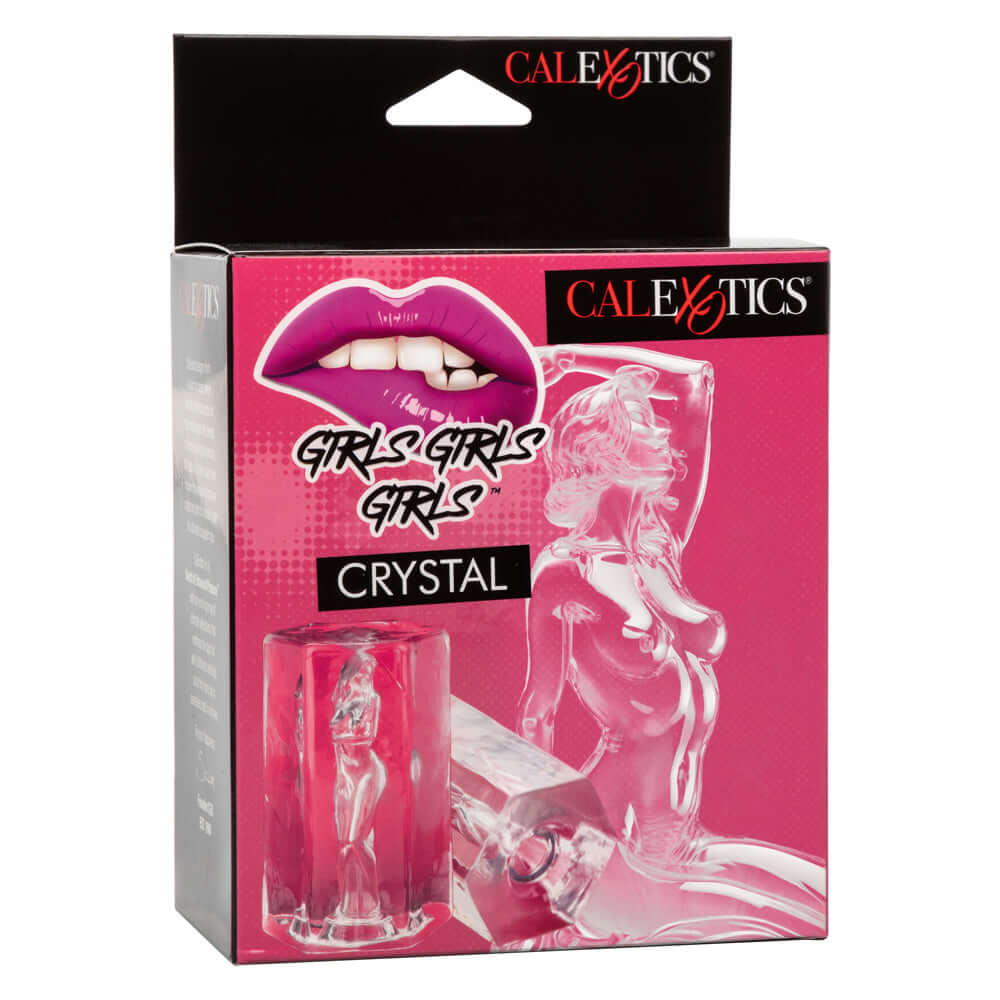 Girls Girls Girls Crystal Clear Masturbator Packaging - CalExotics