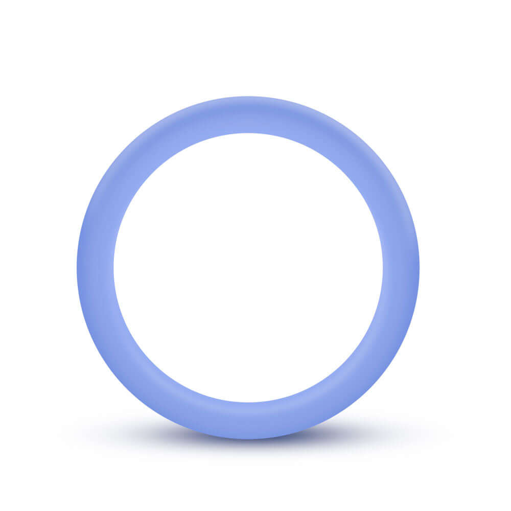 Performance - Silicone Glo Cock Ring - Blue Glow-0