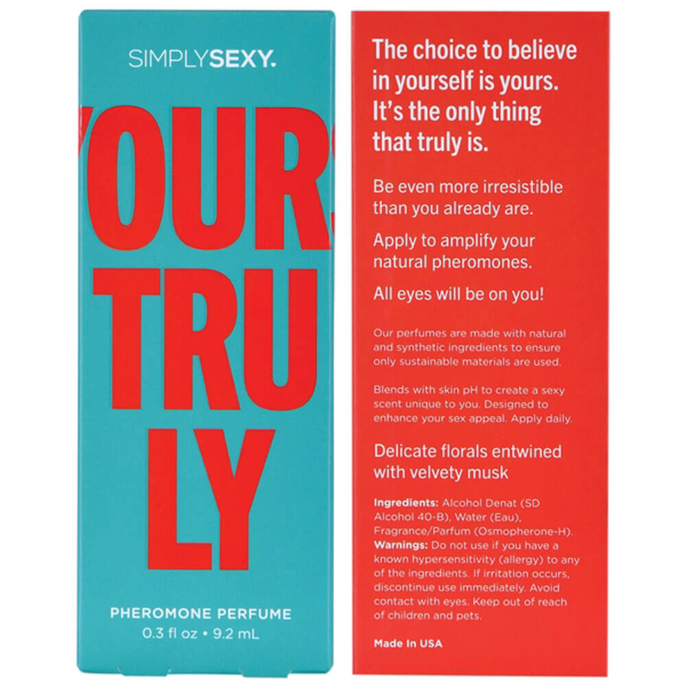 Simply Sexy Pheromone Perfume - Yours Truly 0.3 Oz