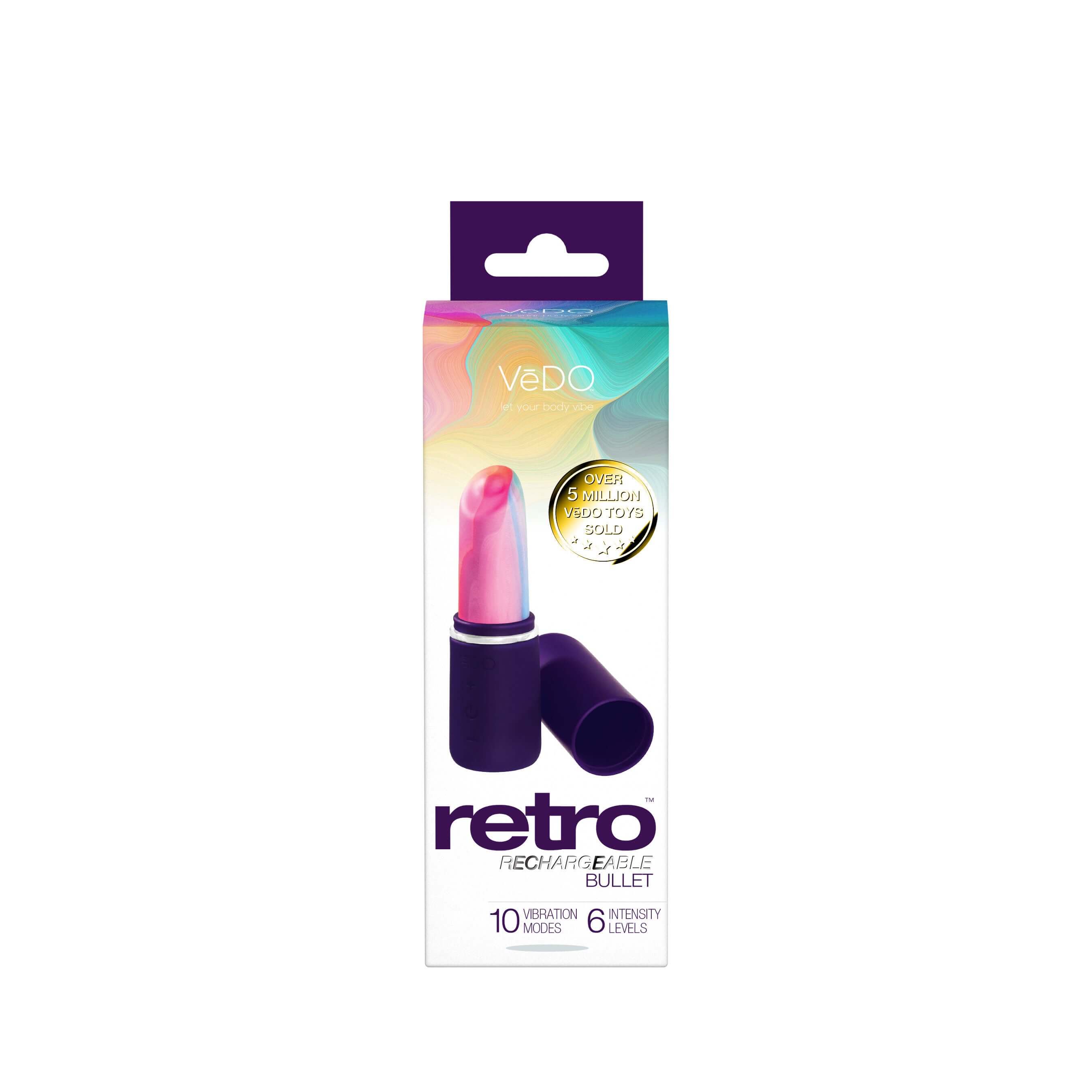 Retro Rechargeable Bullet - Purple-1