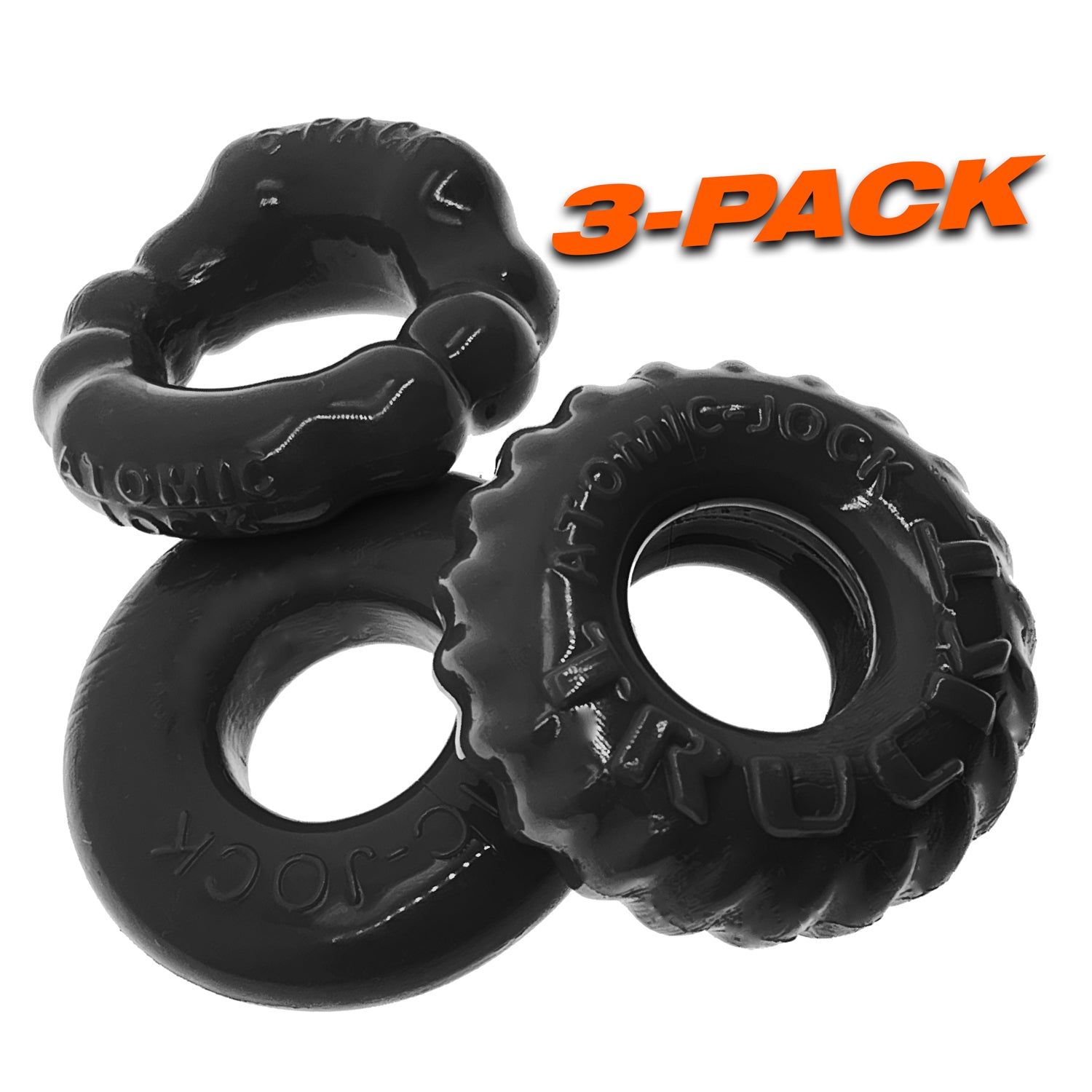 Bonemaker 3-Pack Boner Rings - Clear