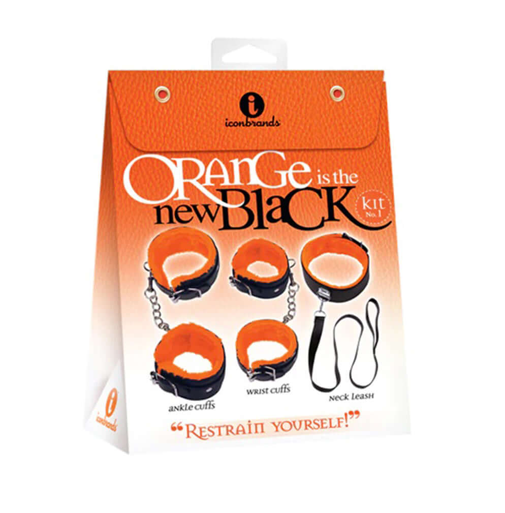 Orange Is the New Black Restrain Yourself Kit - Black/orange-1