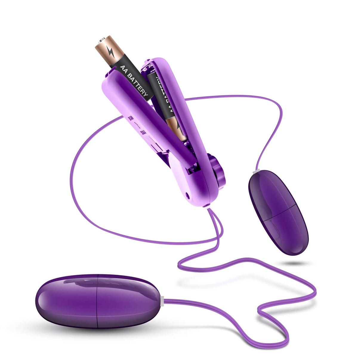 B Yours Double Pop Bullet Eggs - Plum