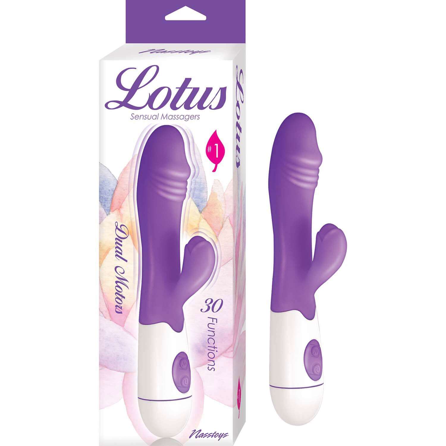 Lotus Sensual Massagers - Purple-1