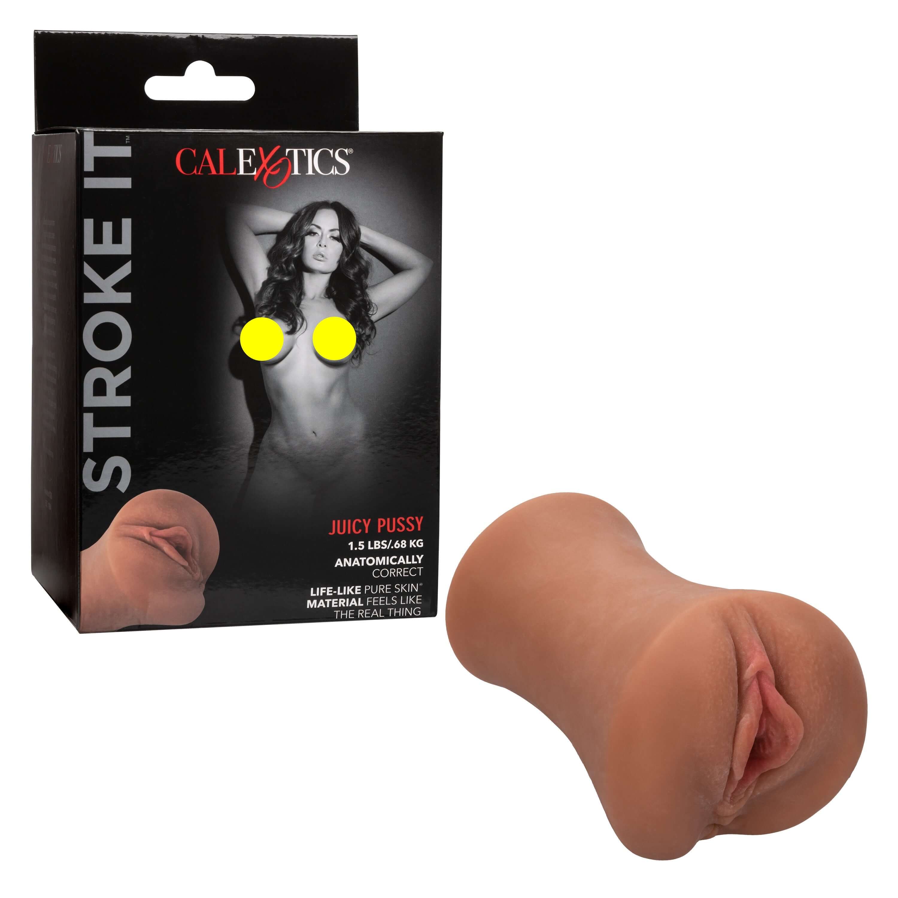Stroke It Juicy Pussy - Brown