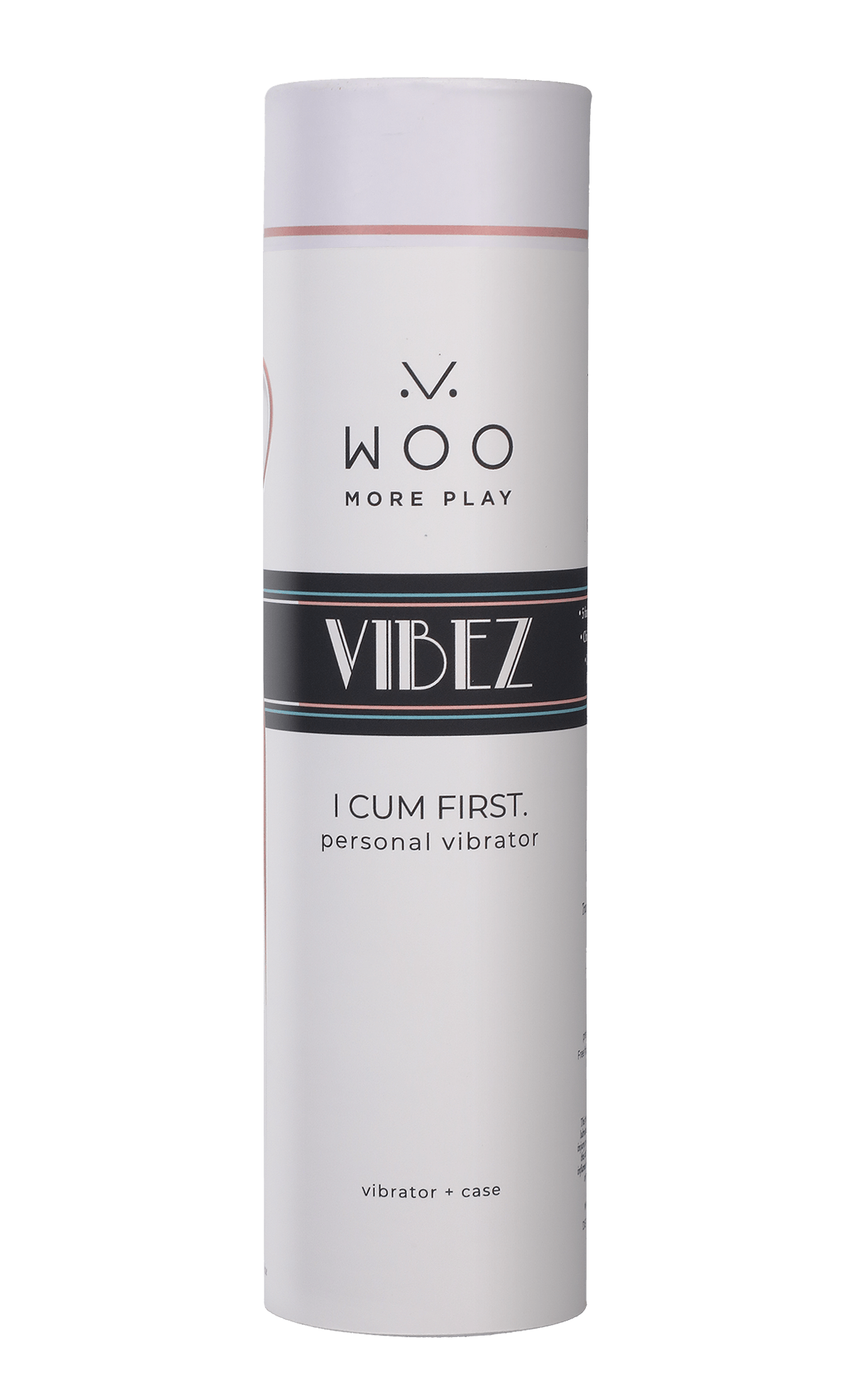 Woo - Vibez - I Cum First - Clitoral Vibrator and Travel Case