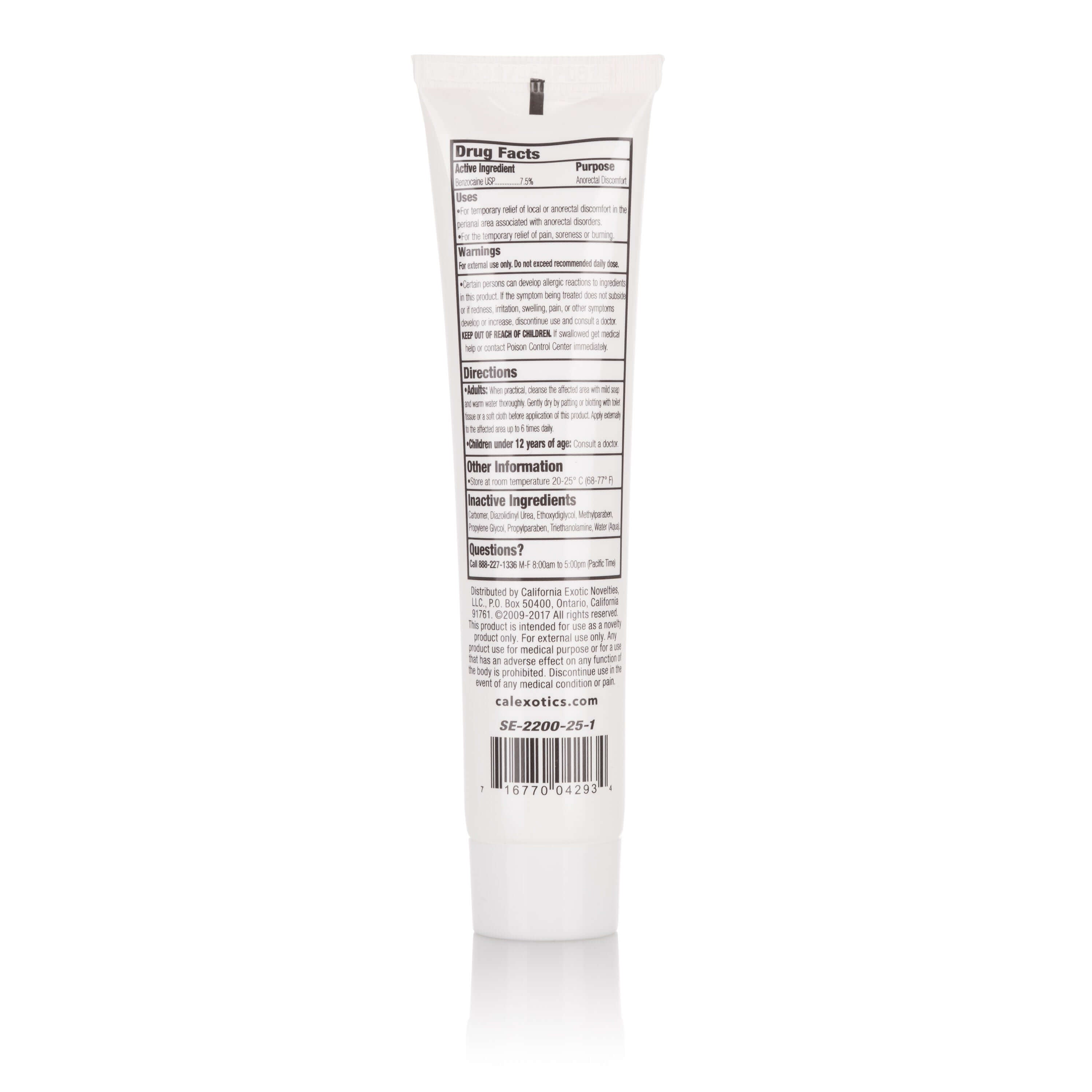 Tush-Eze Gel Bulk 1.5 Oz / 44 ml