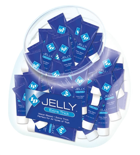 ID Jelly Extra Thick Water-Based Lubricant - 12ml Tubes - 72 Pieces Jar-0