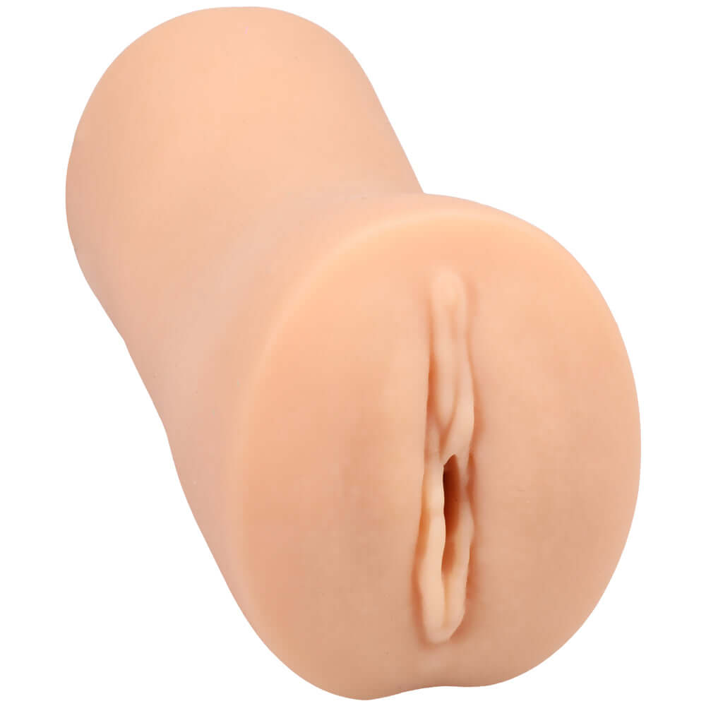 Super Sucker Cum Dumpster Ultraskyn Masturbator showcasing its lifelike design and internal textures.