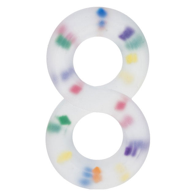 Alpha Liquid Silicone Crazy 8 Party Ring-2