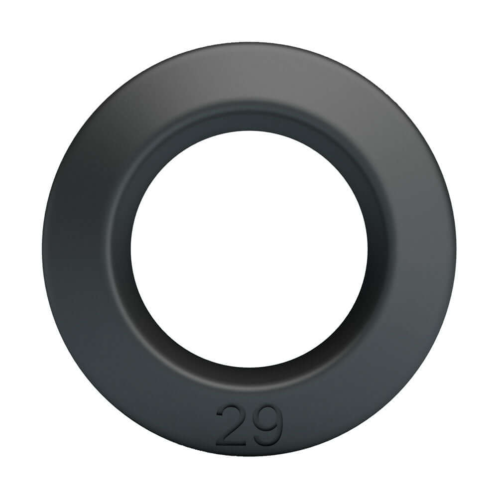 Brodan Cockring Super Soft Silicone Black, a soft black silicone cock ring designed for comfort and flexibility.