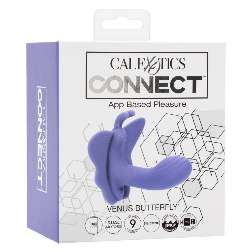 Calexotics Connect Venus Butterfly - Periwinkle-1