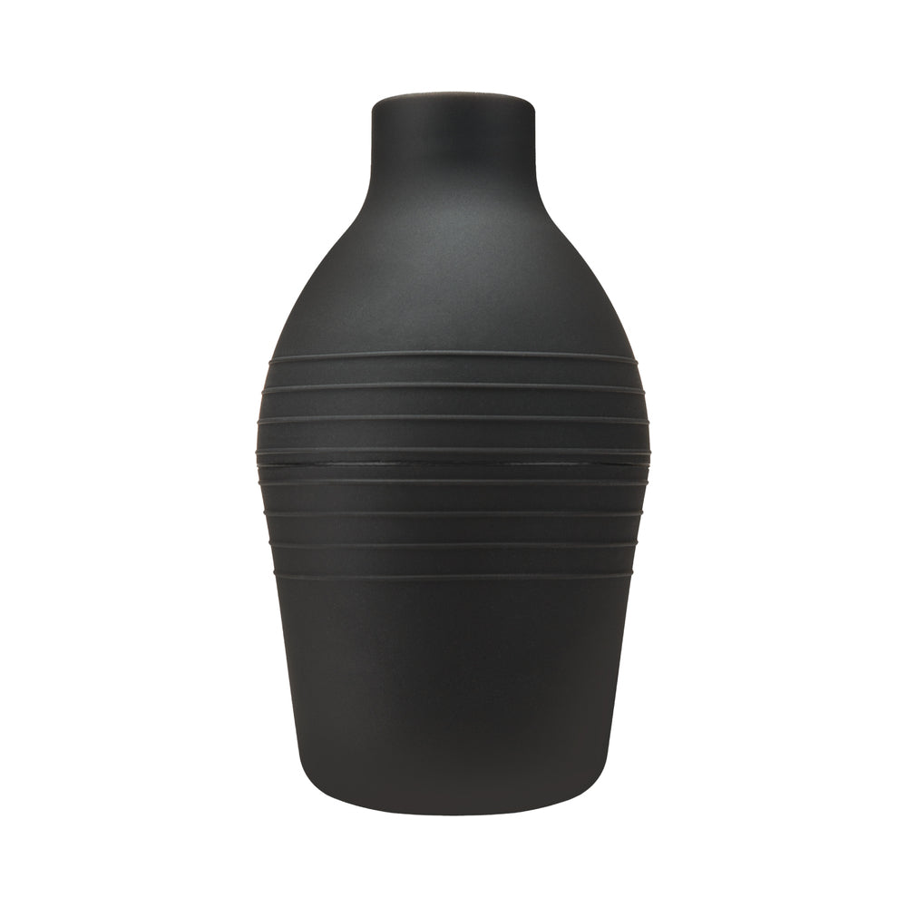 b-Vibe Essentials Enema Douche With Nozzle 310 mL Black for comfortable and discreet personal hygiene.