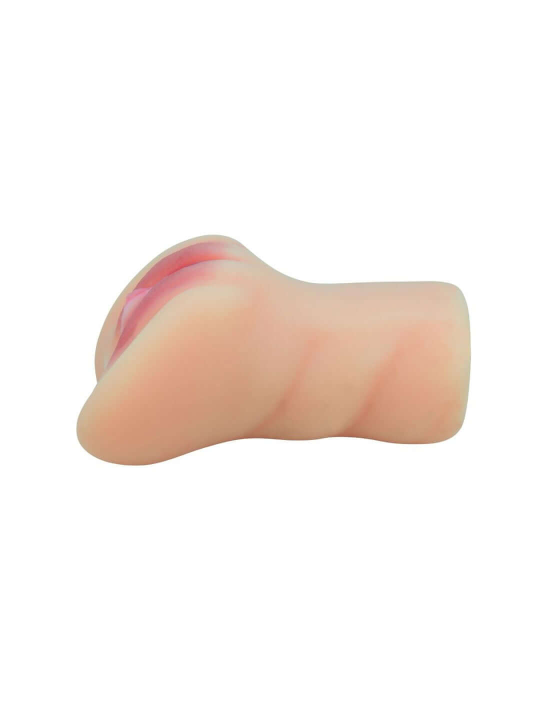 Caroline Realistic Vagina Masturbator - Light with hand-painted pussy lips and thick-ribbed love tunnel for lifelike sensations.