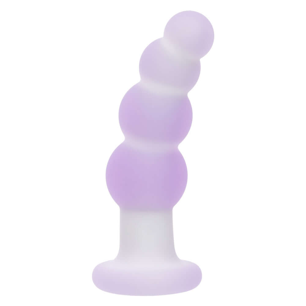 Lavender Haze Beaded Curved Probe Purple featuring a sleek, ergonomic design with textured beaded detail.