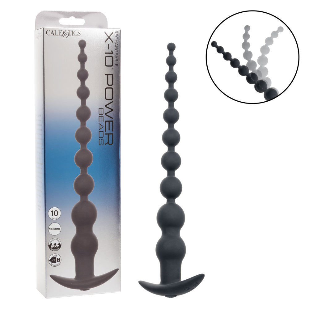 Rechargeable X-10 Power Beads - Black-1