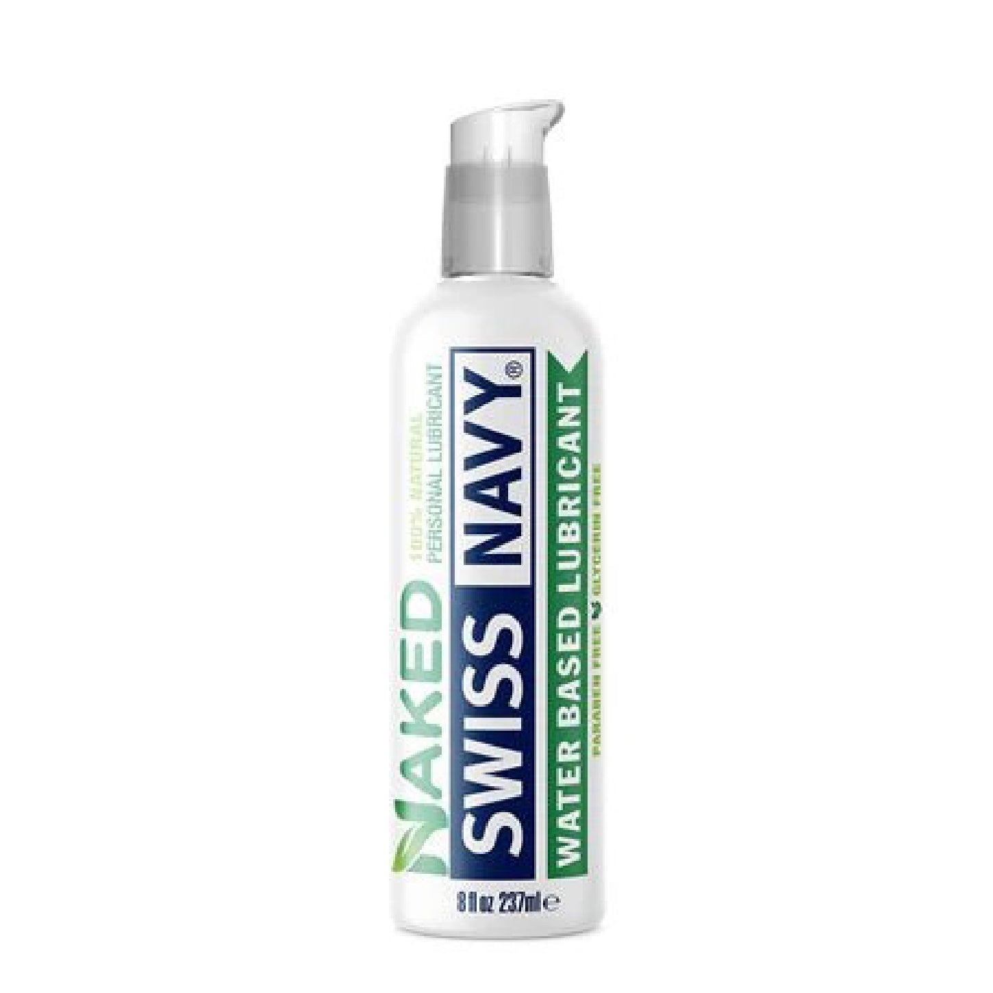 Swiss Navy Naked Water Based Lubricant 8 Oz-0