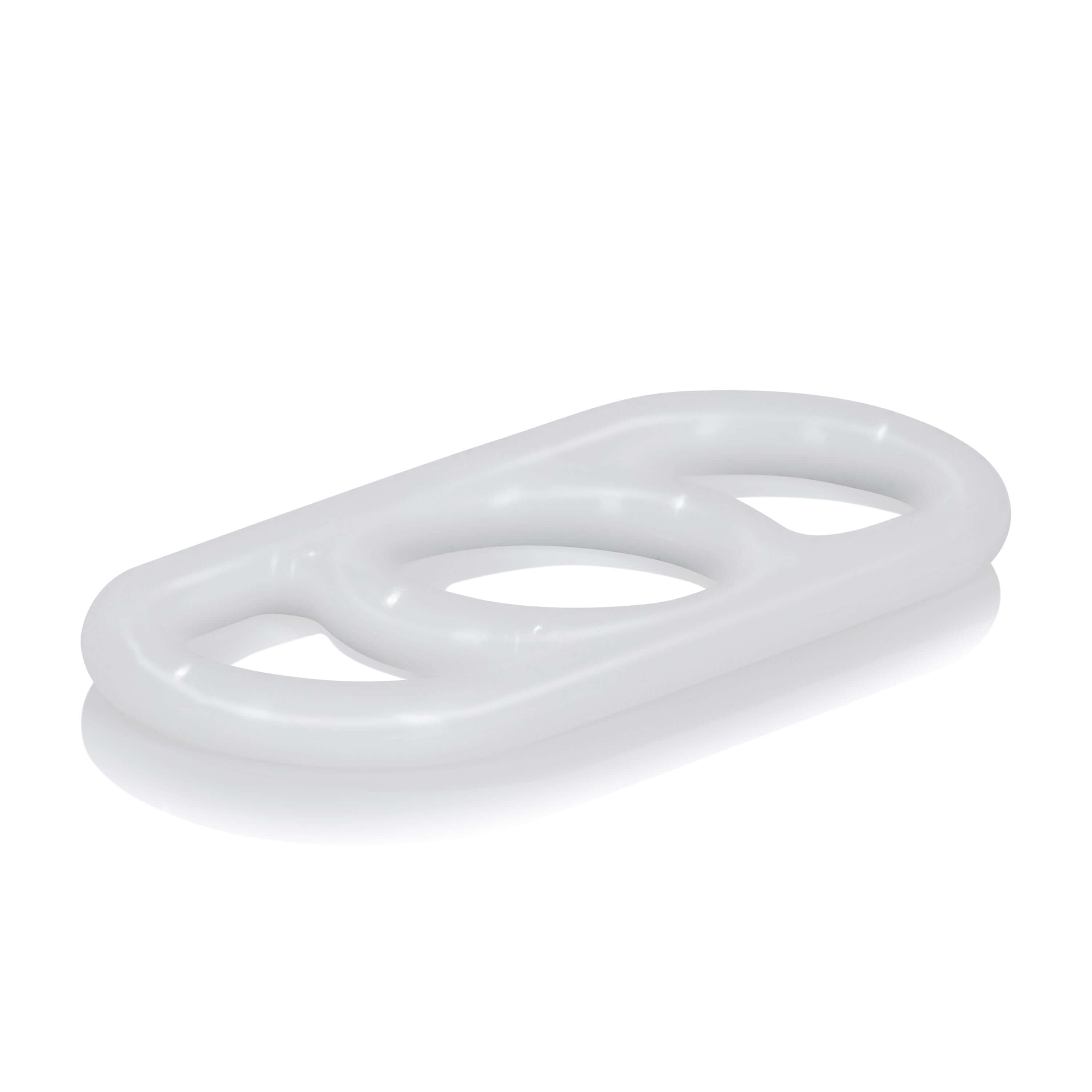 Precision Pump Silicone Erection Enhancer Clear - stretchy support ring for maintaining firmness with an erection pump.