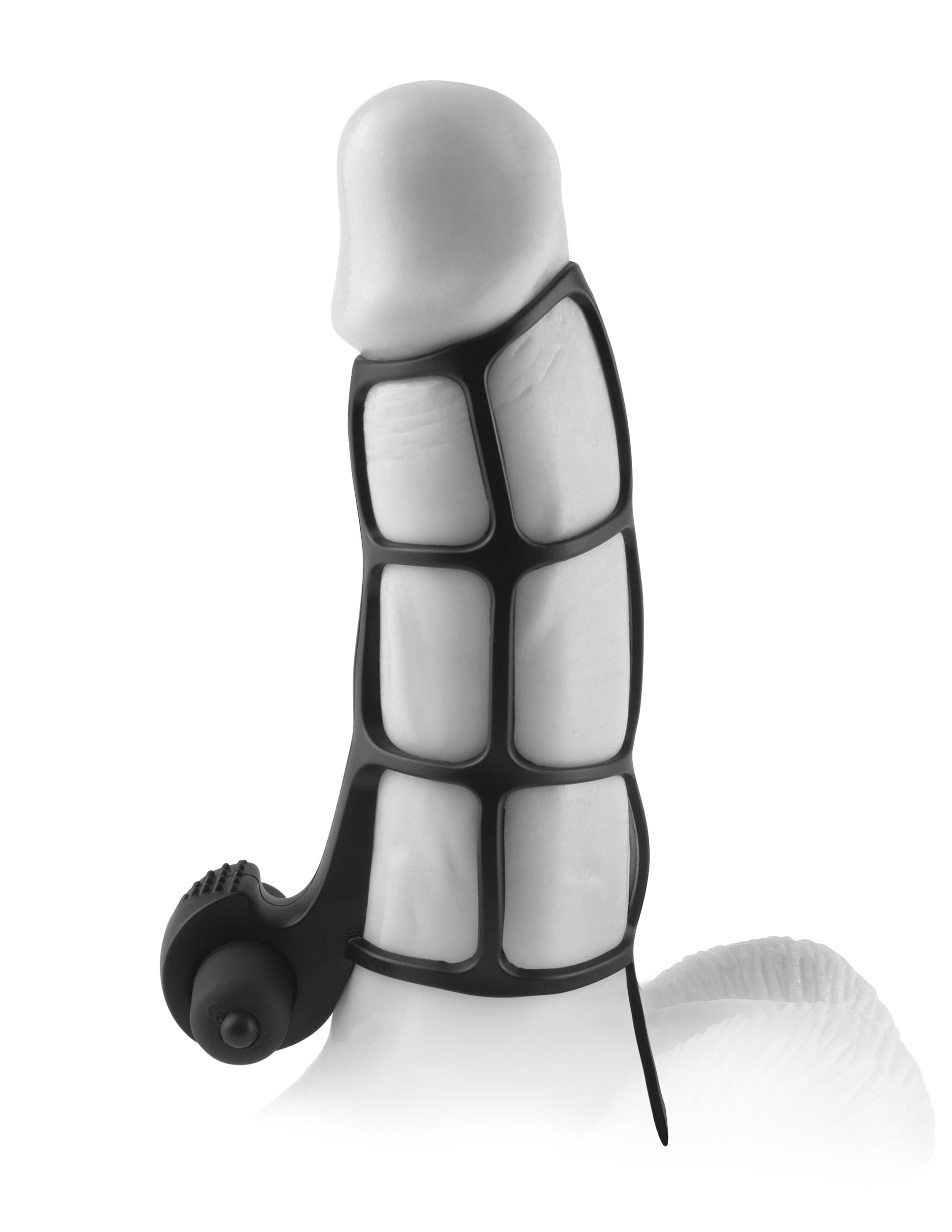 Fantasy X-Tensions Deluxe Silicone Power Cage - Black-3