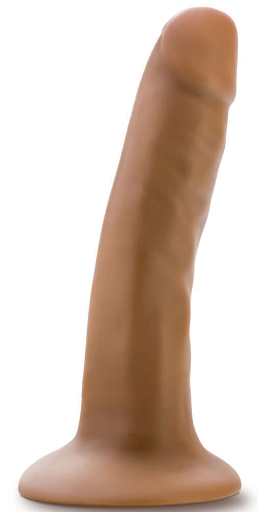 Dr Lucas 5 Inch Dong With Suction Cup Mocha realistic dildo with a smooth mocha finish and sturdy suction base.