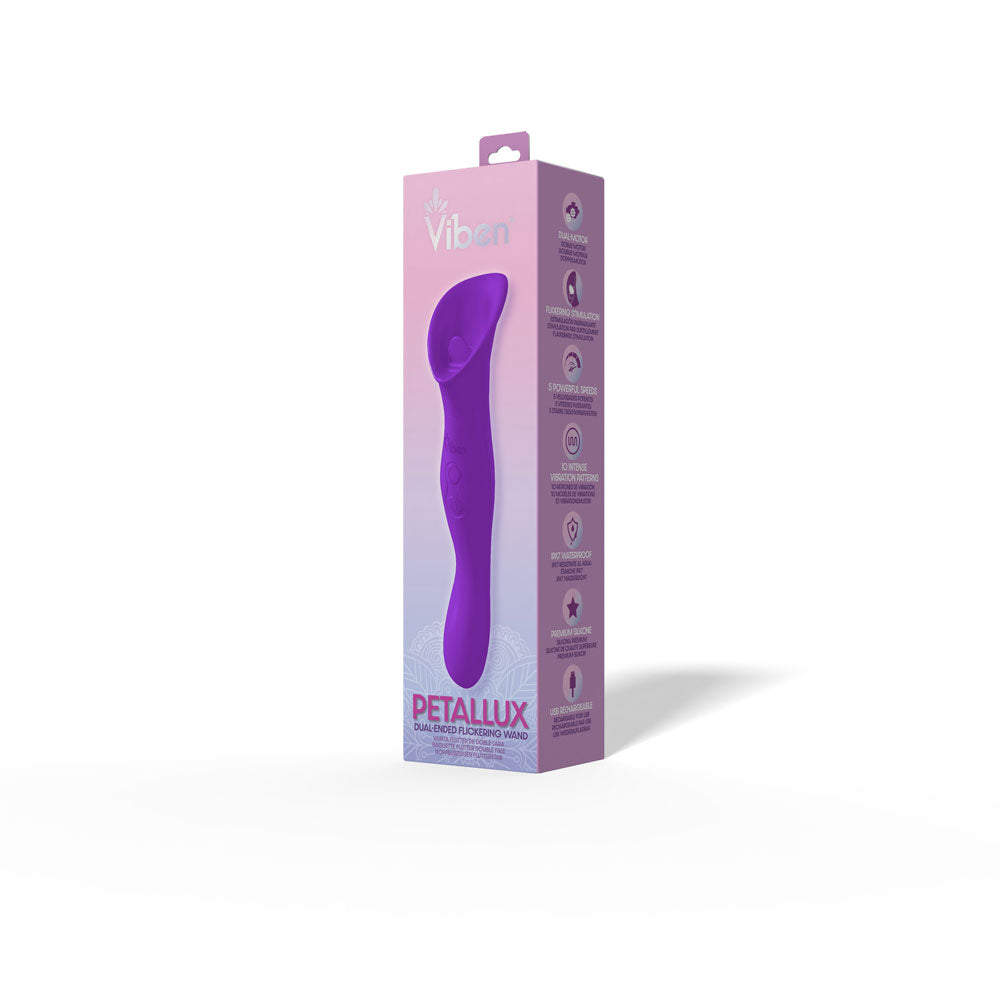 Petallux Clitoral Stimulator - Purple-9