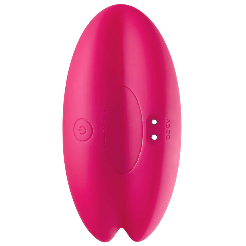 Camel Toe Shaped Vibrator With Remote Pink product image showcasing its discreet design and remote control features.